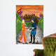 L Road and Traditional Turkish Clothes Wall Mural