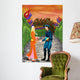 L Road and Traditional Turkish Clothes Wall Mural