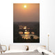 River Arno and famous bridge Ponte Vecchio, the oldest Wall Mural
