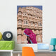At Hawa Mahal City Palace, Jaipur's most distinctive landmark Wall Mural