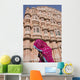 At Hawa Mahal City Palace, Jaipur's most distinctive landmark Wall Mural