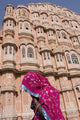 At Hawa Mahal City Palace, Jaipur's most distinctive landmark Wall Mural