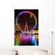 Big Wheel Aka London Eye Wall Mural