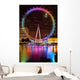 Big Wheel Aka London Eye Wall Mural