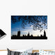 Houses Of Parliament Silhouette, London, Uk Wall Mural