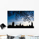 Houses Of Parliament Silhouette, London, Uk Wall Mural
