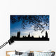 Houses Of Parliament Silhouette, London, Uk Wall Mural