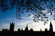 Houses Of Parliament Silhouette, London, Uk Wall Mural