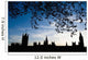 Houses Of Parliament Silhouette, London, Uk Wall Mural