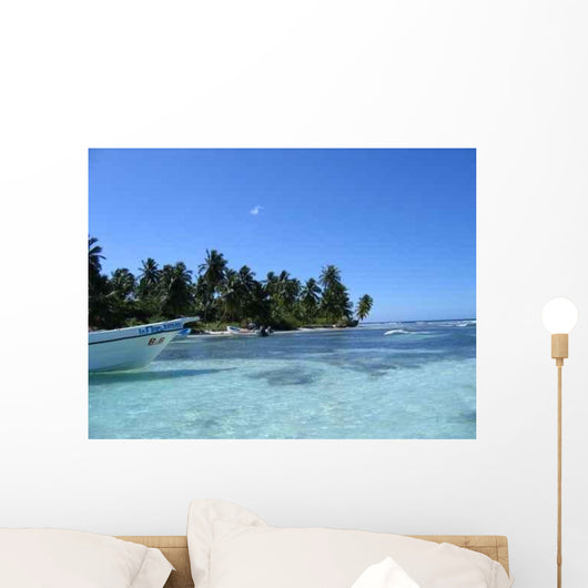 Paysage Mer Des Caraibes Wall Decal
