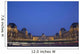 France, Louvre Museum at dusk Wall Mural