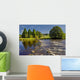 Stepping Stones across River Wall Decal