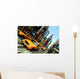 New York City Taxi, Times Square Wall Mural