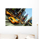 New York City Taxi, Times Square Wall Mural