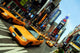 New York City Taxi, Times Square Wall Mural