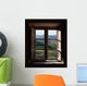 Landscape Trough the Window Wall Mural