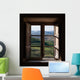 Landscape Trough the Window Wall Mural