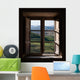 Landscape Trough the Window Wall Mural