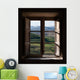 Landscape Trough the Window Wall Mural