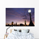 Sunset Behind Big Ben And The Houses Of Parliament, Wall Mural