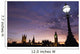 Sunset Behind Big Ben And The Houses Of Parliament, Wall Mural