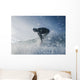 A Man Surfing Off Bunker Beach Wall Mural