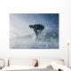 A Man Surfing Off Bunker Beach Wall Mural