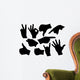 collection of hands Wall Decal