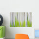 Aspen Tree Blurry Abstract Wall Mural