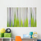 Aspen Tree Blurry Abstract Wall Mural