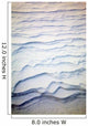 Detail Of Ripple Pattern In The Snow At Sunrise Wall Mural