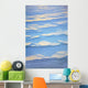 Detail Of Ripple Pattern In The Snow At Sunrise Wall Mural