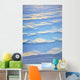 Detail Of Ripple Pattern In The Snow At Sunrise Wall Mural