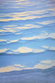 Detail Of Ripple Pattern In The Snow At Sunrise Wall Mural