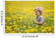 18-Month-Old Boy In Dandelion Field Wall Mural