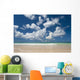 Yacht In The Distance Off The West Coast Of Barbados Wall Mural