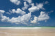 Yacht In The Distance Off The West Coast Of Barbados Wall Mural