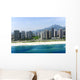 Aerial view Barra da Tijuca beach Rio de Janeiro Wall Mural