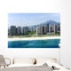 Aerial view Barra da Tijuca beach Rio de Janeiro Wall Mural