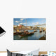 Rabelo Boats near Bridge Wall Decal