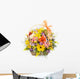 Flower basket Wall Decal