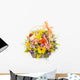 Flower basket Wall Decal