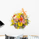 Flower basket Wall Decal