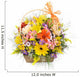 Flower basket Wall Decal