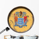 Old New Jersey Flag Wall Decal