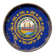 Old New Hampshire Flag Wall Decal