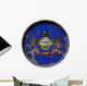 Old Pennsylvania Flag Wall Decal