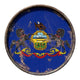 Old Pennsylvania Flag Wall Decal