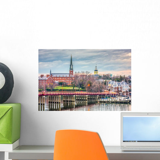 Annapolis Maryland USA State Wall Decal