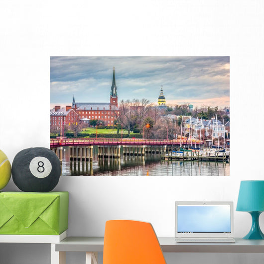 Annapolis Maryland USA State Wall Decal
